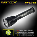 Maxtoch SN6X-18 7Pcs XML 6000 люмен большой мощности алюминиевый фонарик 18650 T6